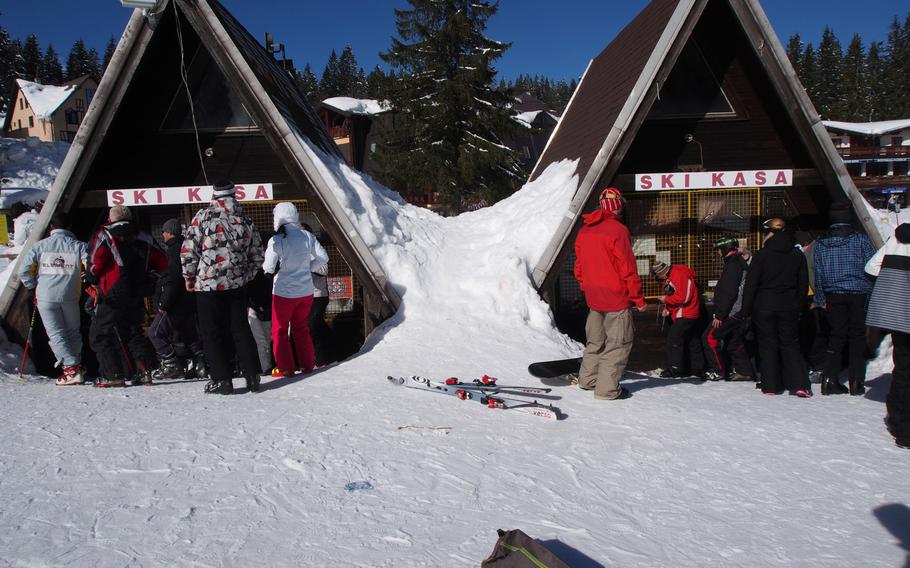 Bjelasnica ski resort, near Sarajevo, Bosnia-Herzegovina. After the war-wracked 1990s, Sarajevo's ski resorts have emerged as a great budget ski destination.