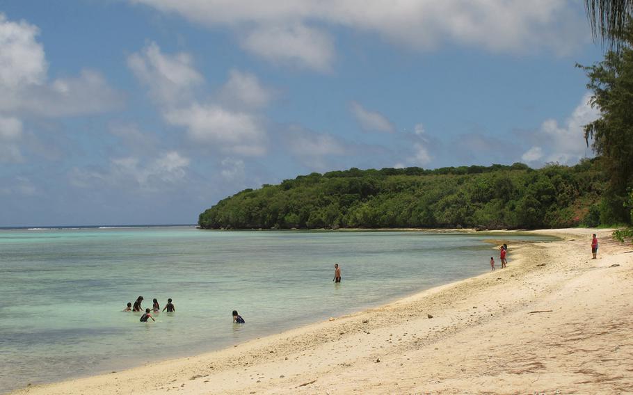 While Micro Beach is best known to tourists, Pau Pau Beach, shown here, is a favorite among locals.