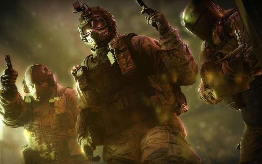 In each mission in "Tom Clancy's Rainbow Six Siege," you play as a member of a five-person team of special operators trying to foil a terrorist plot. Before the mission starts, you select an agent working for one of the world’s top counterterrorism agencies, such as the FBI, Britain’s Special Air Service and Russia’s Spetsnaz. Each of these agents has special weapons and gear.