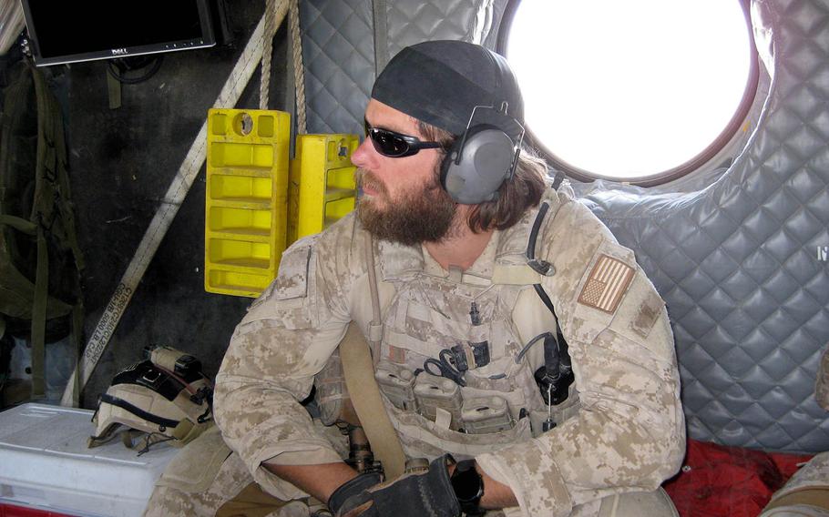 Navy SEAL Senior Chief Petty Officer Edward C. Byers Jr., will be awarded the Medal of Honor for his actions during a 2012 rescue operation in Afghanistan. Byers' uniform insignia was digitally removed from this photo for security reasons.