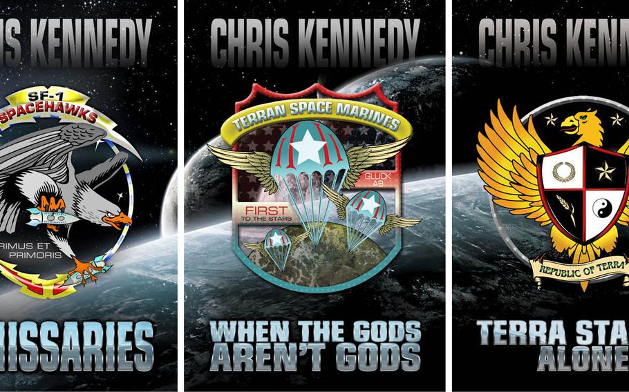 Sci-fi author and military veteran Chris Kennedy served 20 years in the Navy before he started writing novels.