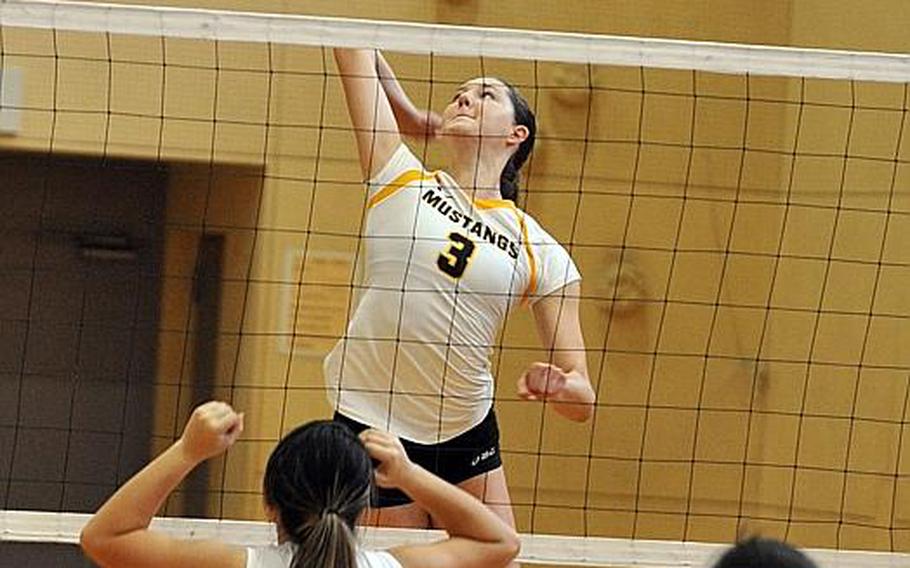ASIJ's Elyse Davidson, a senior, has been a cut above in Far East Division I tournament play the last two years, earning All-Tournament selection twice as well as being the reigning Best Hitter and Best Blocker from 2015.