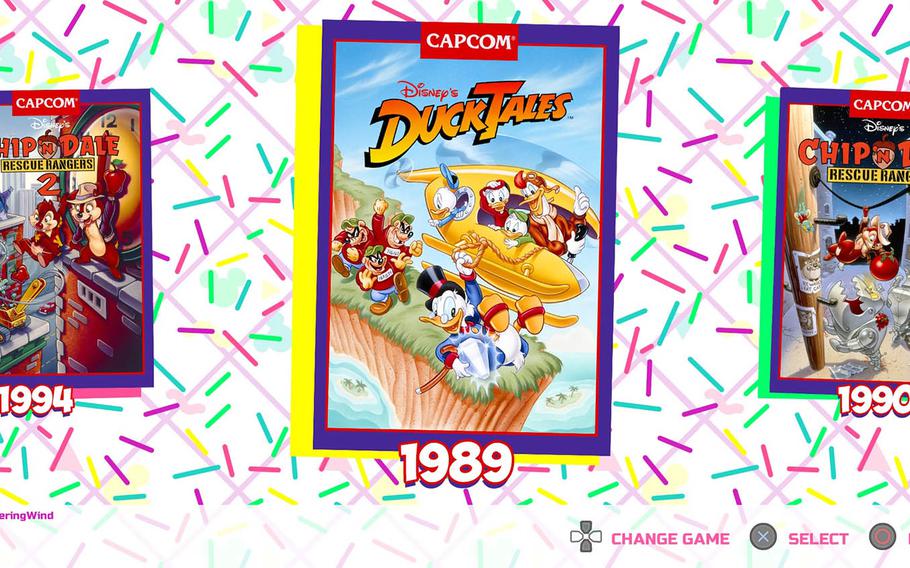 "Disney Afternoon Collection: contains certified classics like “DuckTales,” “DuckTales 2” and “Darkwing Duck,” as well as both of the passable, but ultimately forgettable, “Chip & Dale’s Rescue Rangers” games and the actually terrible “TaleSpin.”