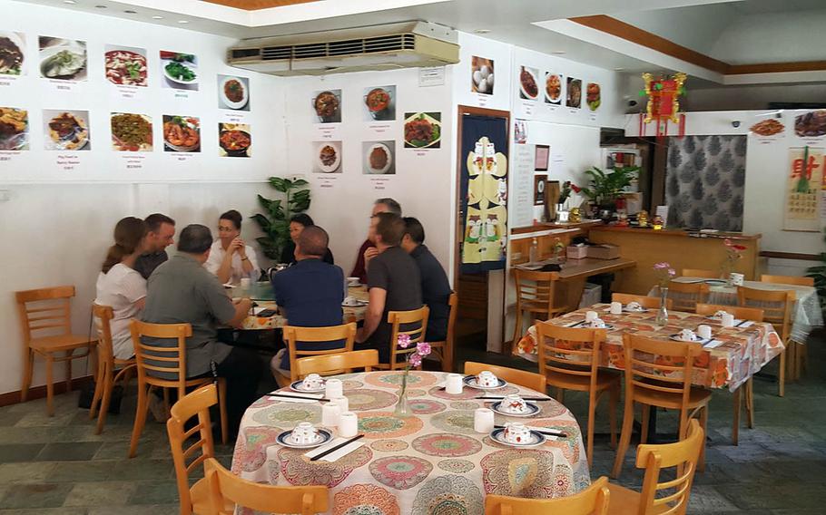 Diners enjoy lunch at Hunan Cuisine in Honolulu.