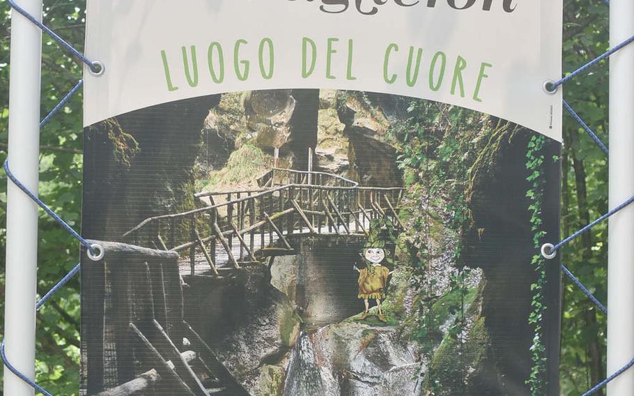 Grotte Caglieron, a part of the Italian national park system, is a short drive to the northwest of Aviano Air Base, Italy. Admission is free.