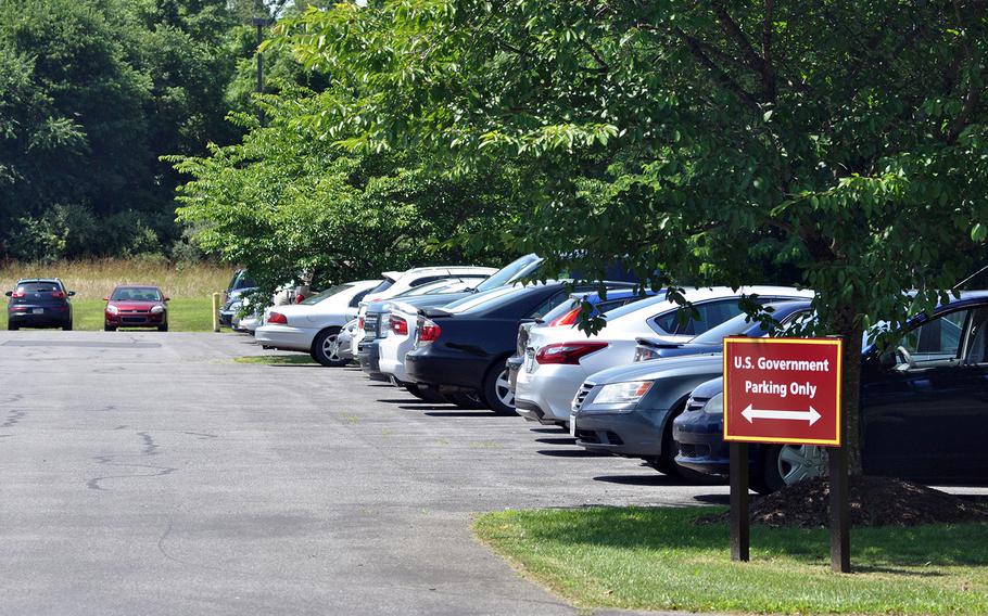 At the White House VA Hotline in Shepherdstown, West Virginia, employees answer calls from veterans seeking help or lodging complaints with the VA. On the morning of Tuesday, June 26, about 70 cars were in the facility's parking lot.