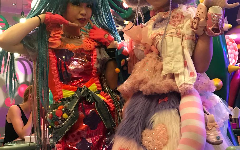 Kawaii Monster Cafe's staff are described as "Monster Girls" -- each sporting colorful outfits and creative make-up looks inspired by Harajuku street style. 