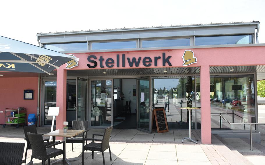 The patio outside Bistro Stellwerk in Weilerbach, Germany, is a great place to catch  some rays of late summer and early fall.