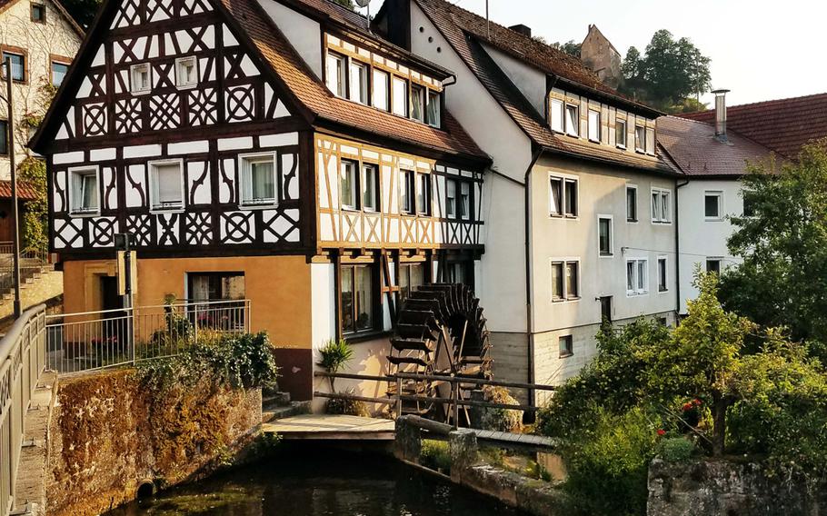 A former mill, now a hotel, in Pottenstein, Germany. The 
village has recreational attractions that make it much more than just quaint tourist destination.