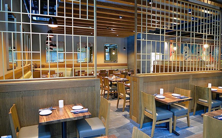 P.F. Chang's in Ramstein has a relaxing decor that puts the diner in the mood for good food and company.
