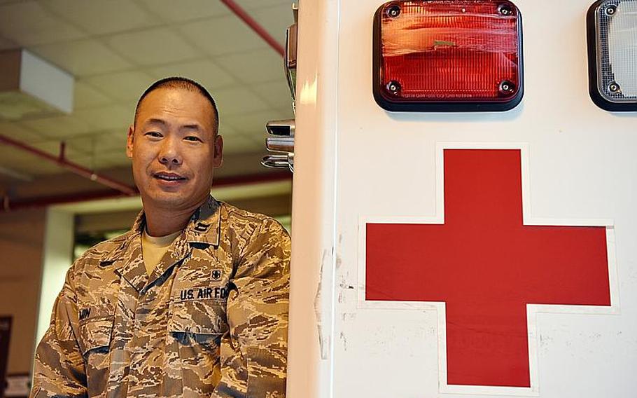 Air Force Capt. Joonki Min, an emergency room nurse assigned to the 51st Medical Operations Squadron, was found dead at Osan Air Base, South Korea, Monday, Nov. 26, 2018.
