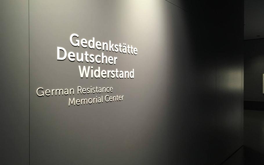 The German Resistance Memorial Center in Berlin honors Germans who fought against the Nazi regime.