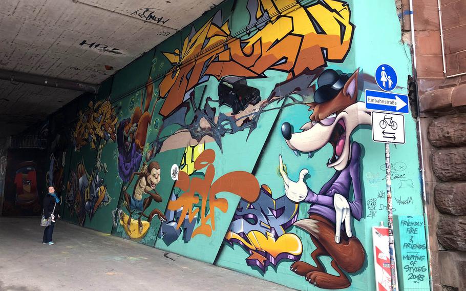 From 5-foot bugs to 30-foot murals, there are many different types of art and styles of graffiti that are changing all of the time, offering a unique experience each visit.