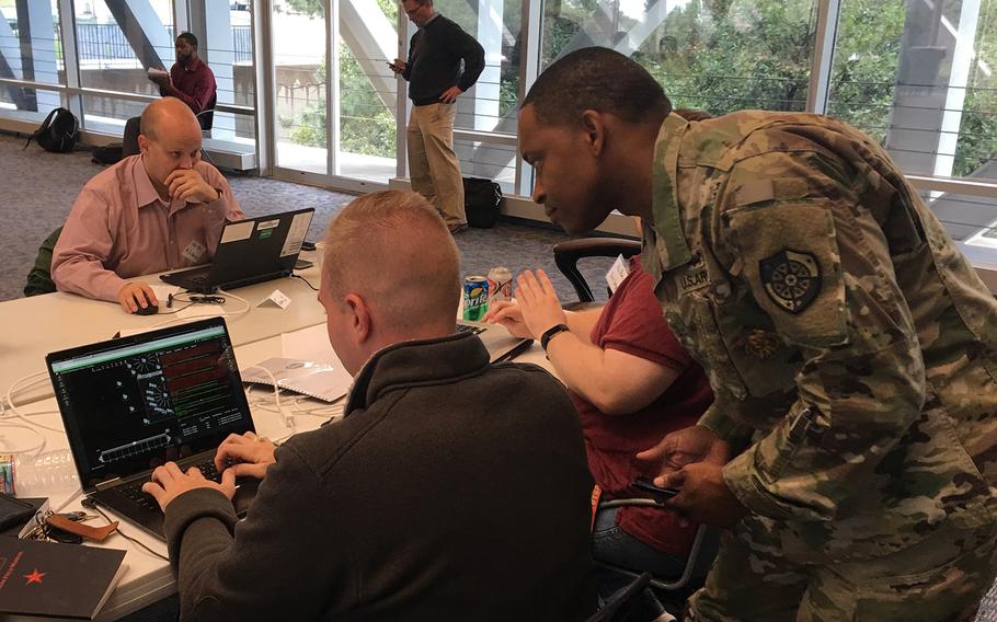 Texas A&M University cadets participated in a live-fire cyber exercise in September 2017. Along with the five other senior military institutes, A&M is looking to expand opportunities for students to gain an education that will lead to the highly in-demand cyber workforce.