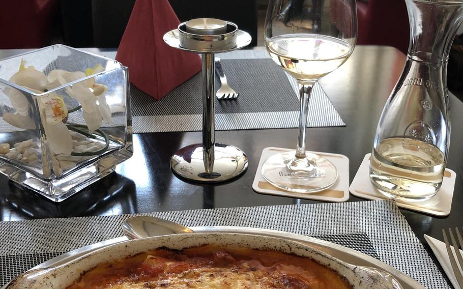 Cannelloni, as served at Bistrorante Da Adriana in Kaiserslautern, Germany.