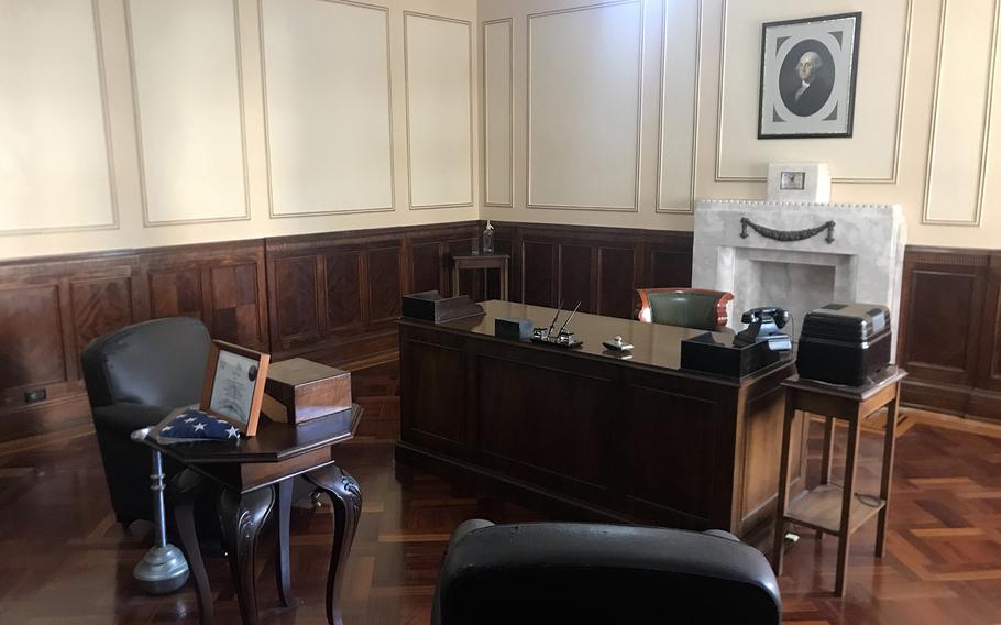Gen. Douglas MacArthur's office in Brisbane's historic AMP Building looks just as it did when it served as his headquarters during World War II.