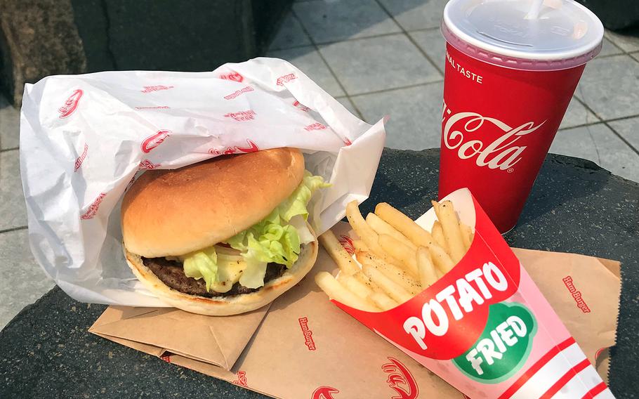 Hikari is one of the oldest burger joints outside Sasebo Naval Base, Japan. For a Sasebo Burger in its purest form, try Hikari's basic cheeseburger with lettuce, tomato and mayo.