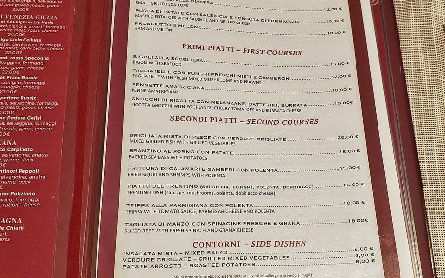 Cellini Ristorante & Pizzeria's menu is not very different from what you'll find at other restaurants in Italy. It isn't very big but the items they offer are exquisite and very satisfying. They do have a very extensive pizza menu.
