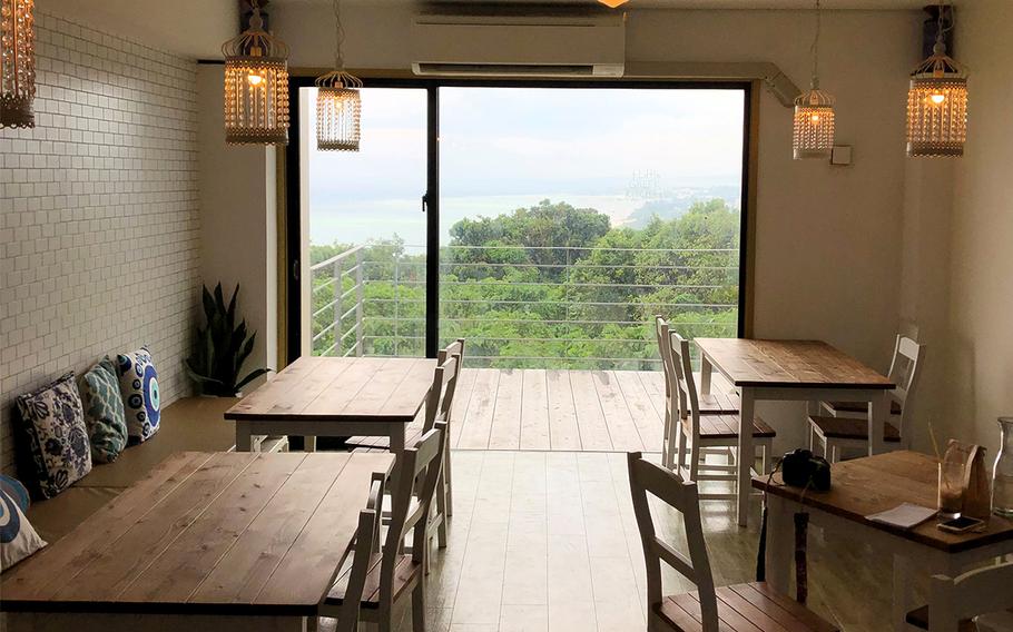 Little Greek Kitchen boasts a gorgeous view of the Okinawa seaside. Reservations are a must to dine in this cozy and relaxing eatery.