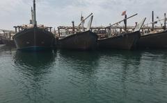 A view from Sitra Fisherman Port awaiting transit to Al Dar Island. 

