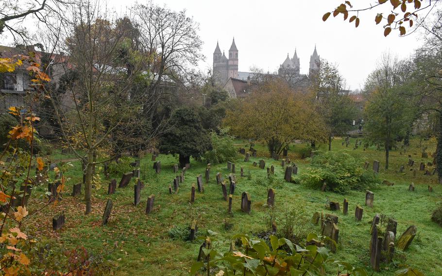 The Jewish cemetery in Worms, Germany, is filled with more than 2,000 moss-covered gravestones.