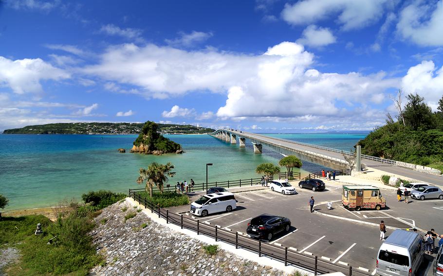 Kouri Island, Okinawa, is famous for its beautiful water and heart-shaped rock.