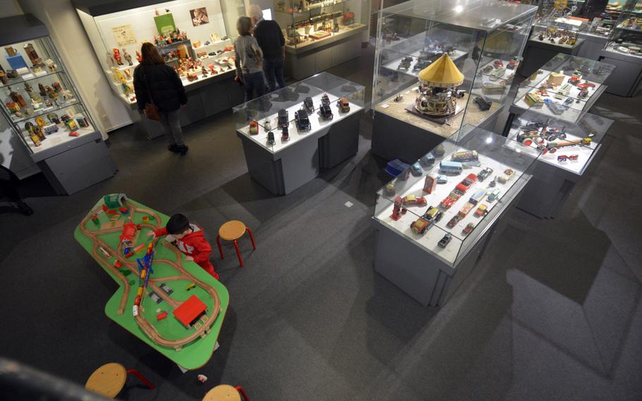 The Nuremberg Toy Museum features displays of toys made over the centuries, along with a few to play with.