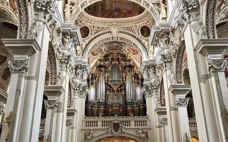 The organ at St. Stephen's Cathedral in Passau was once the largest church organ in Europe.