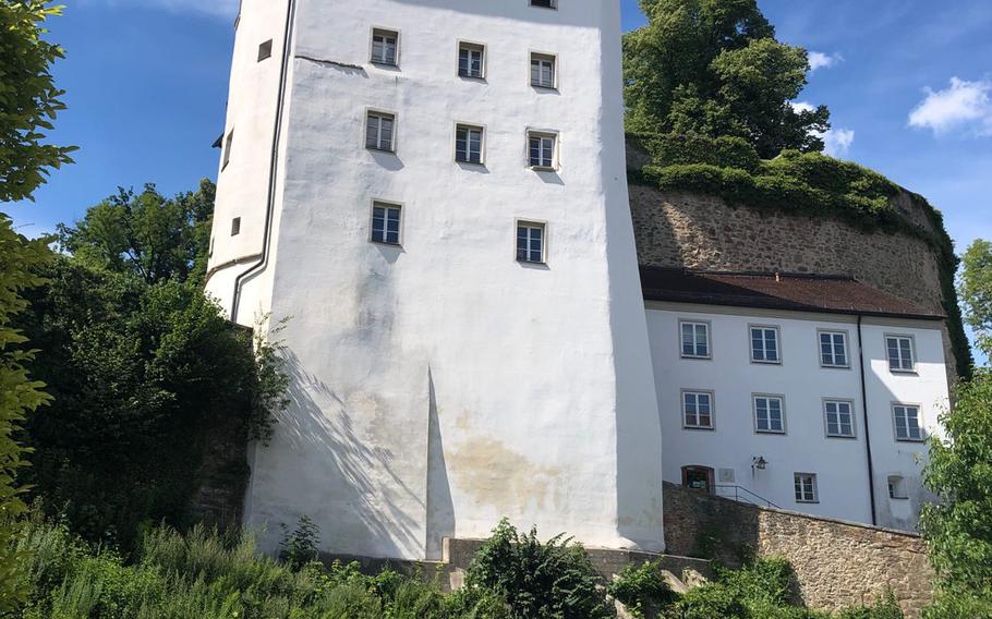 One of the towers of the Veste Oberhaus fortress, where the military museum displays weapons, uniforms and other artifacts dating from the Middle Ages to the Napoleonic wars. It is currently closed due to the COVID-19 epidemic.