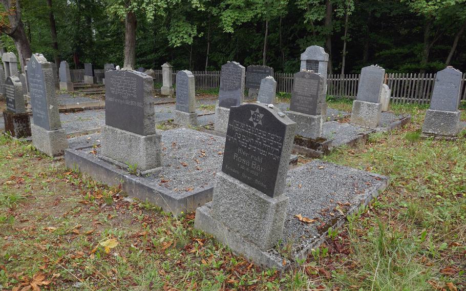 The small Jewish cemetery on the outskirts of Kastellaun, Germany. According to the laws of the times it had to be beyond the town limits. The town's synagogue was destroyed by the Nazis in the 1930s.