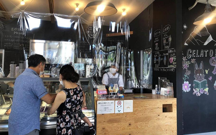 Westland Farm, near Yokota Air Base in western Tokyo, is a popular gelato stop for both locals and visitors to try a variety of creative homemade flavors.