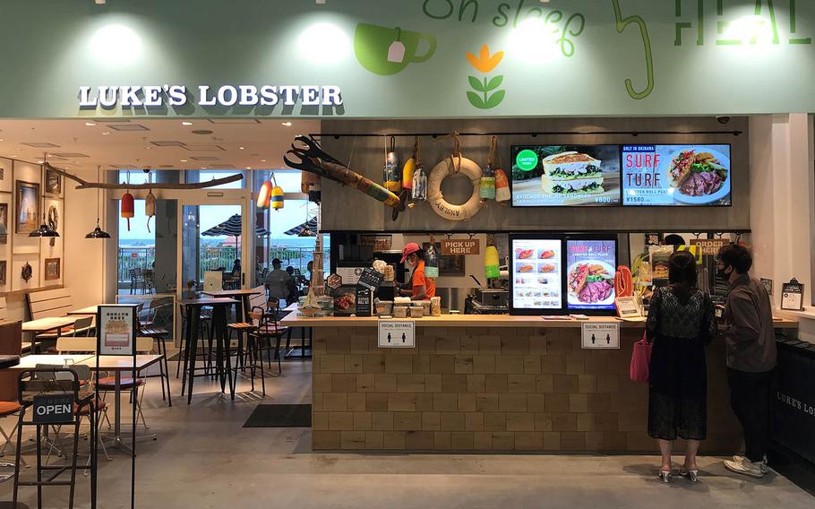 Luke's Lobster, a New York City-based seafood chain, opened at the new Iias Okinawa Toyosaki mall in southern Okinawa in June 2020.