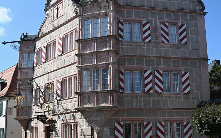 The Gasthaus zum Engel, a Renaissance building in Bad Bergzabern, Germany, built in 1579. It was once used as ducal administrative offices, it now houses the city museum.