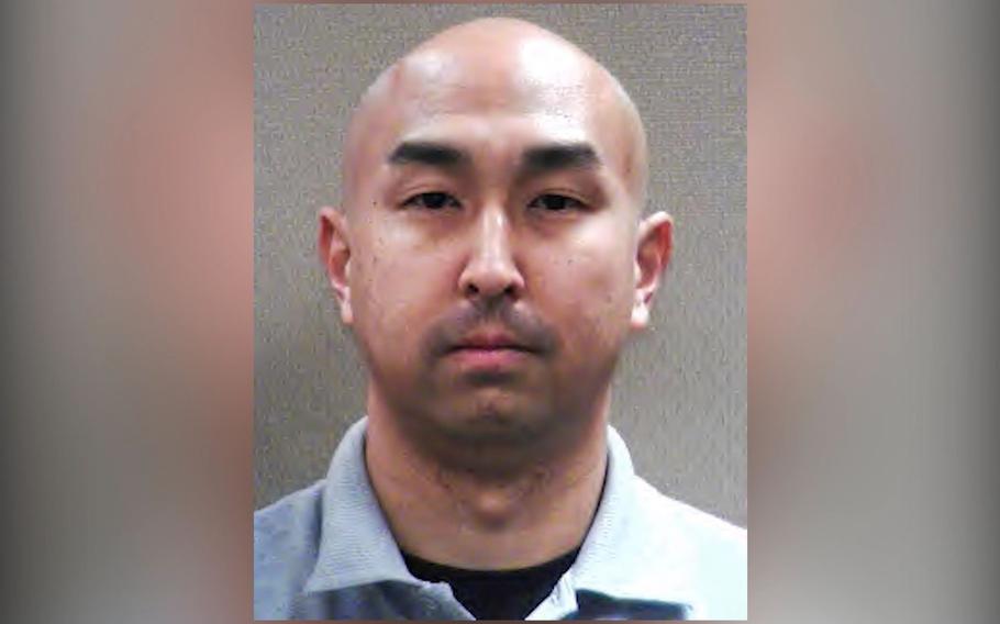 Pentagon police officer David Hall Dixon, 40, was charged with two counts of second-degree murder and one count of attempted second-degree murder for shootings that occurred outside his condominium building in Takoma Park., Md. on April 7, 2021.