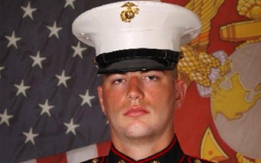 Private First Class Dalton Beals, 19, died during a basic training exercise at Parris Island in South Carolina on June 4, 2021. Beals was just two weeks away from officially becoming a Marine. 