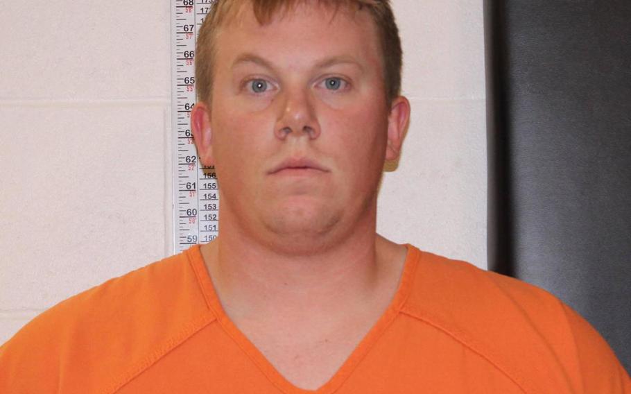 Montana Army National Guardsman John Clements Newell was arrested on suspicion of raping and strangling a woman at the Fort Harrison National Guard base on Aug. 19, 2021.
