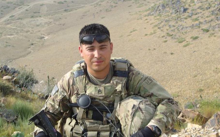 Staff Sgt. Daniel A. Quintana is shown in a photo posted on the official Facebook page of the 172nd Separate Infantry Brigade. Quintana, with the brigade's 2nd Battalion, 28th Infantry Regiment, was killed Saturday when his unit came under small arms fire in Afghanistan's Paktika province.