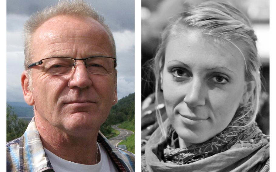 Undated images provided by the Danish Refugee Council show Dane Poul Hagen Thisted, left, and American Jessica Buchanan, who were rescued from Somali pirates by U.S. forces.
