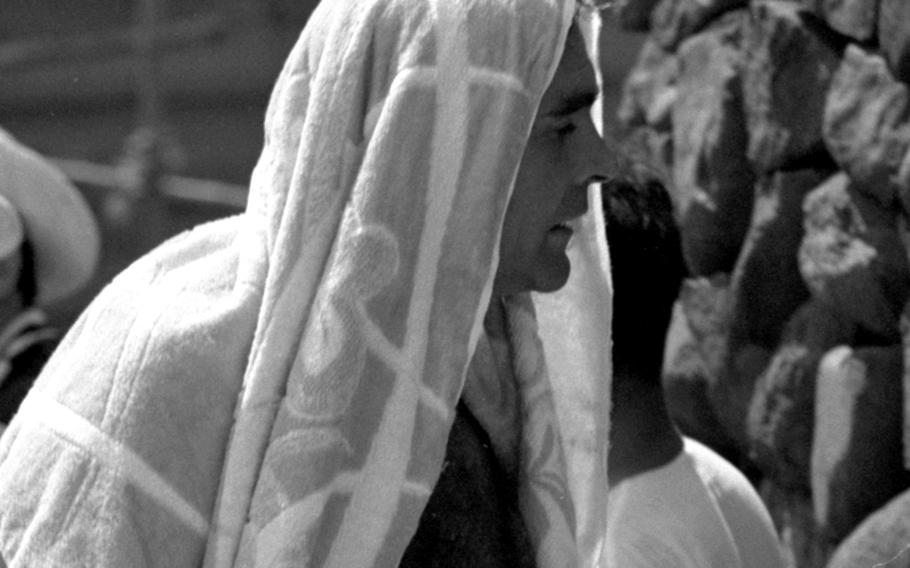 Sean Connery, during the filming of ''You Only Live Twice.''