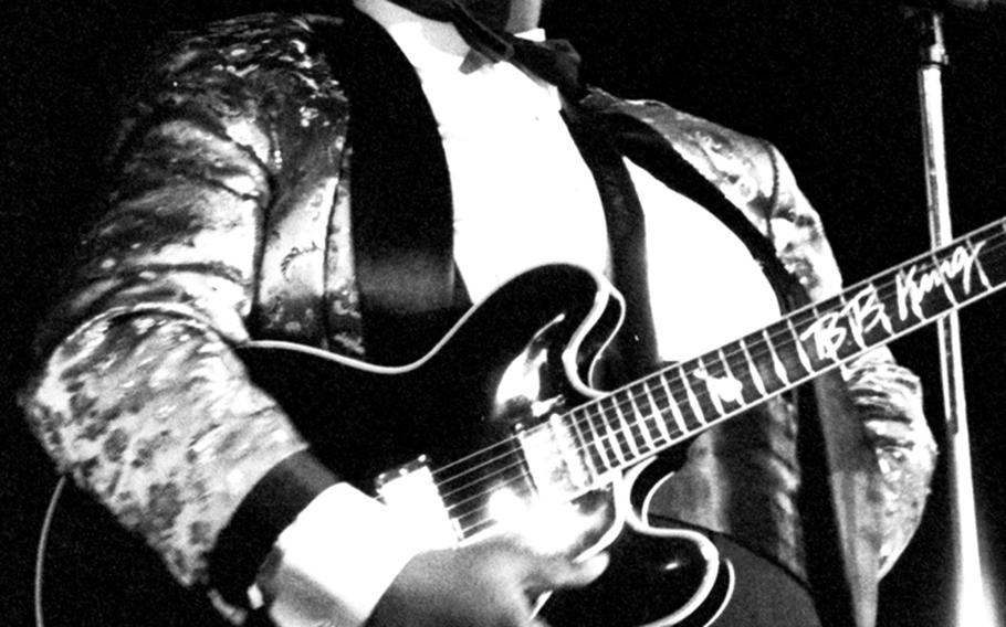 B.B. King at Frankfurt's Alte Oper in November, 1992.