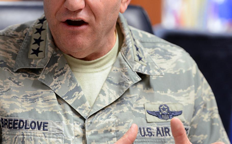 Gen. Philip Breedlove, U.S. Air Forces in Europe and Air Forces Africa commander, is the nominee to become the next NATO supreme allied commander and the head of U.S. European Command.