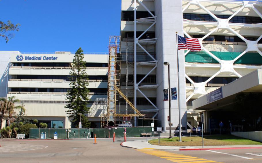 The San Diego VA hospital in La Jolla, Calif.