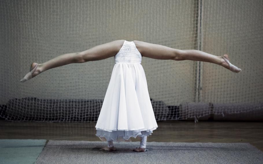Adrian Jaszczak, "Headless" | Photo taken during Artistic Gymnastics Tournament in Poland. Girls that participated were aged 8-12.
