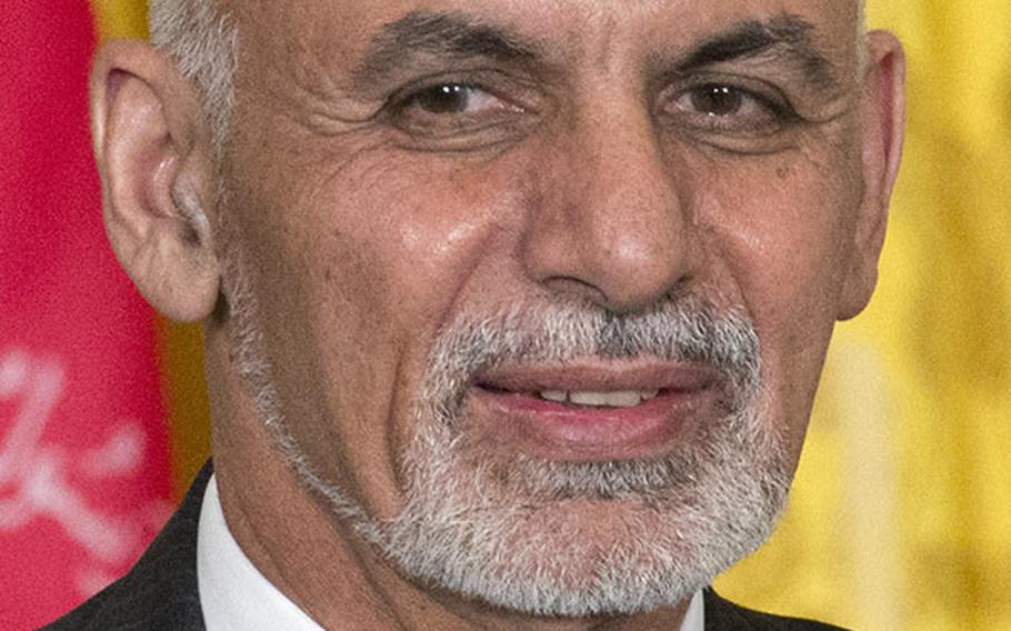 Afghan President Ashraf Ghani.