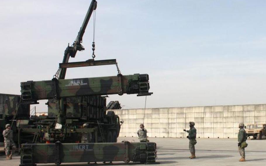 Leaders from the United States and Republic of Korea take part in an exchange program initiated by the 6th Battalion, 52nd Air Defense Artillery Regiment, 35th Air Defense Artillery Brigade. 