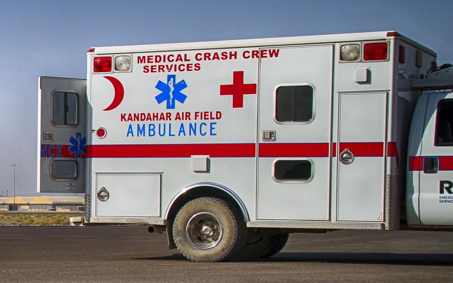 NATO Role 3 Multinational Medical Unit in Kandahar, Afghanistan