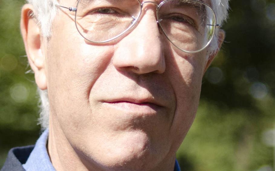 Michael Hammerson, an amateur historian who identified the grave in London of a Medal of Honor recipient from the U.S. Civil War.