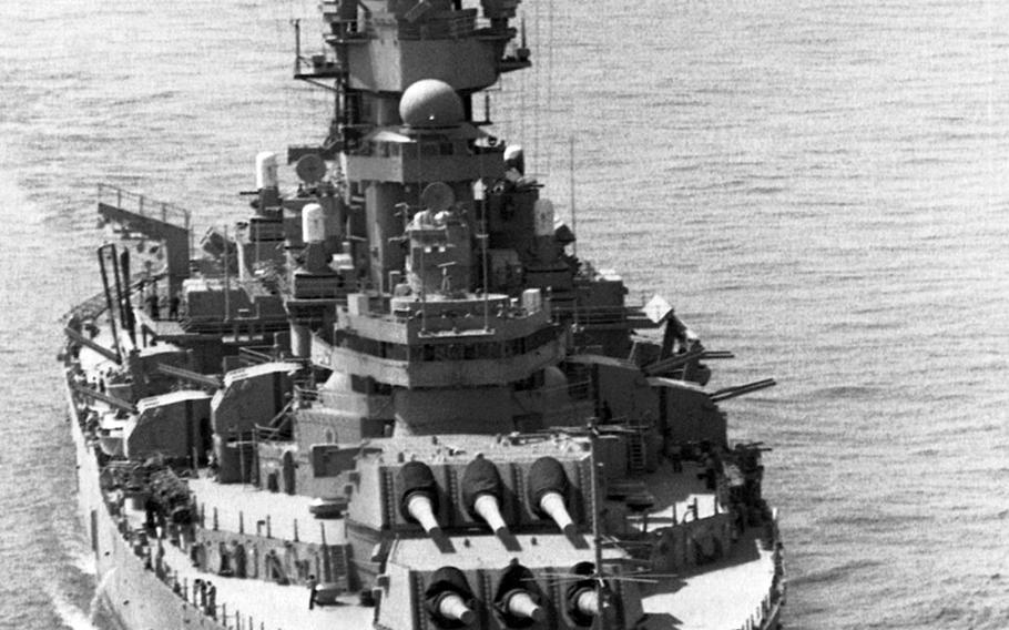 The battleship USS Wisconsin steams through the Persian Gulf during Operation Desert Shield in October, 1990. The Wisconsin, which had been decommissioned in 1958 after seeing action in World War II and the Korean conflict, was returned to service with capabilities for launching Tomahawk missiles in 1988. Following the Gulf War, it was again decommissioned on September 30, 1991.