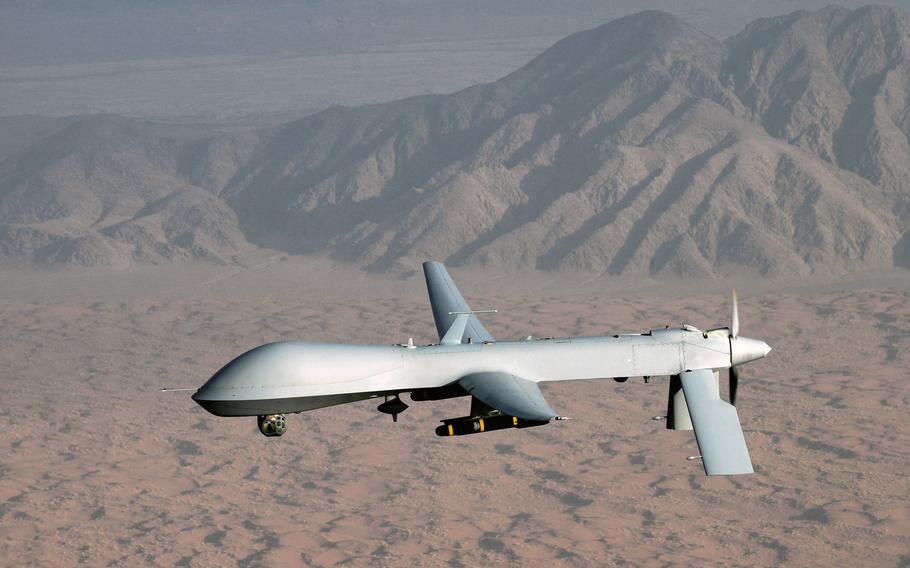 A U.S. MQ-1 Predator surveillance drone.