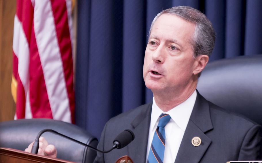 House Armed Services Committee Chairman, Representative Mac Thornberry (R-TX) at hearing on Capitol Hill, March 22, 2016.